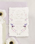 Set di inviti di matrimonio Giardino di Lillà