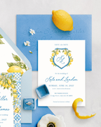 Set di inviti di matrimonio Costiera Amalfitana