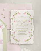 Set di inviti di matrimonio Magnolie