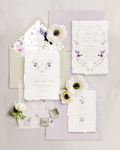 Set di inviti di matrimonio Giardino di Lillà