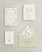 Set di inviti di matrimonio Magnolie
